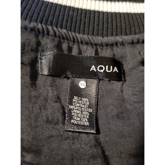 Aqua Womens XS Embroidered Bomber jacket Varsity/Full Zip/Japanese Flora… - Picture 2 of 13